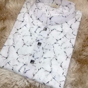 3D White Print Ezift Cotton-